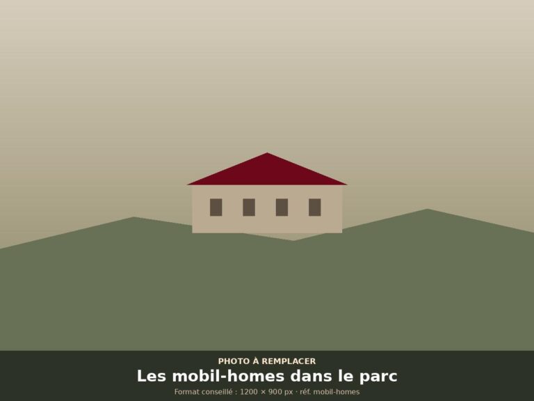 Mobil-homes du Gîte du Colombier